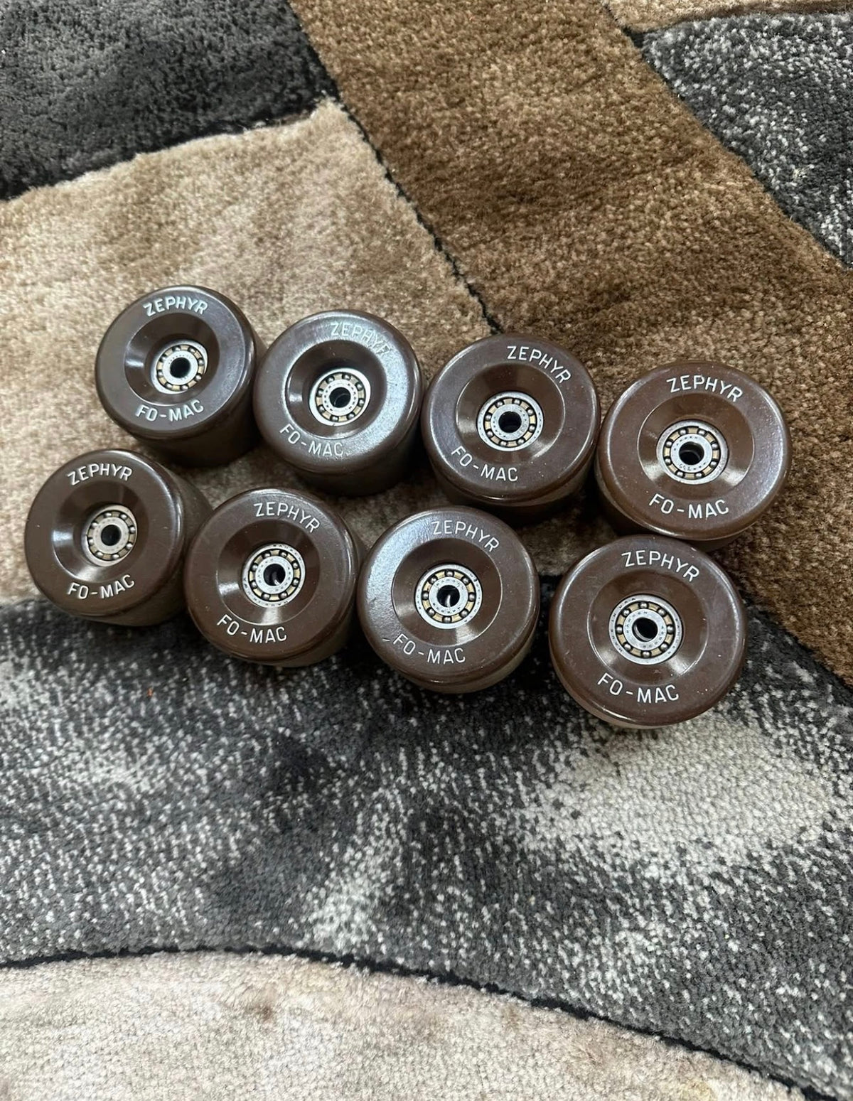 Vintage Original Zephyr Fo-Mac wheels (Set of 8)