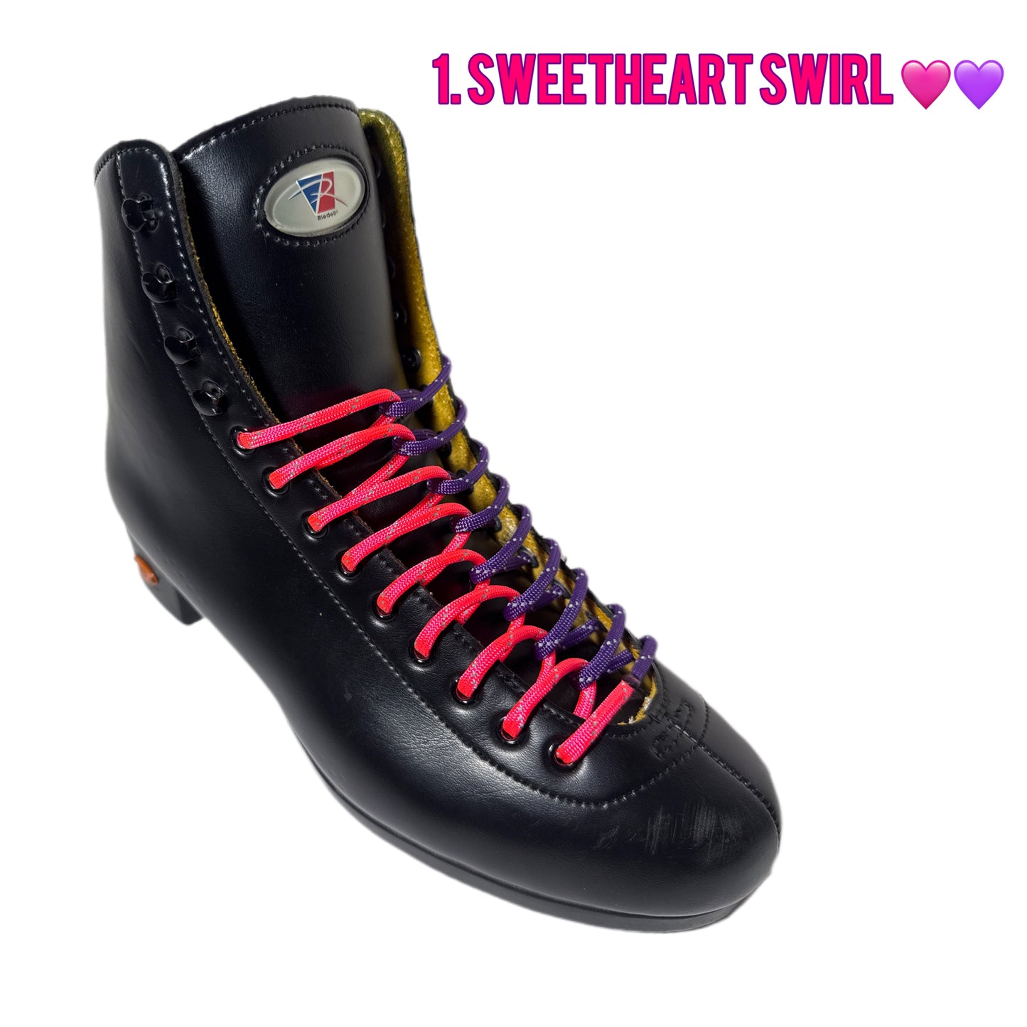 Valentine’s Edition Two-Tone Laces 1 🩷💜❤️