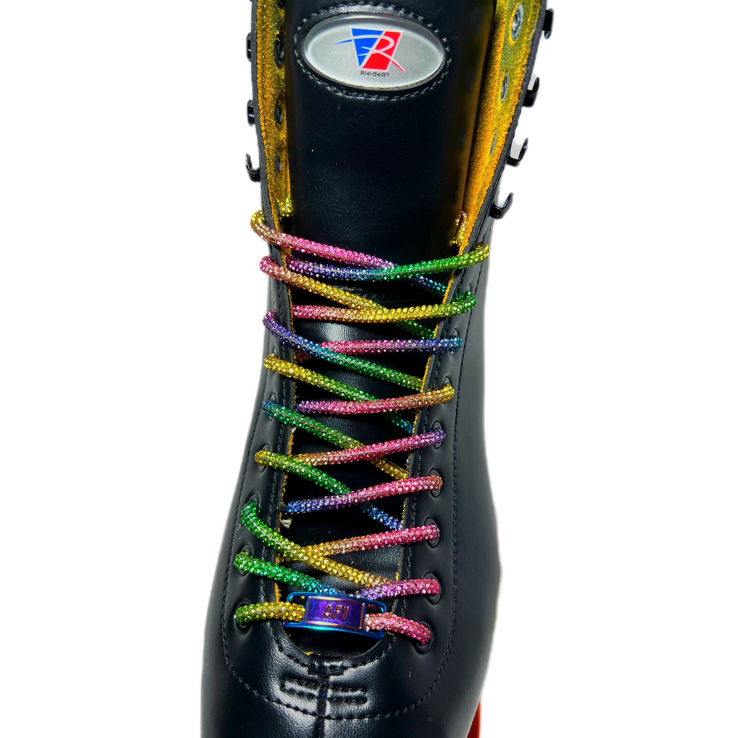 Rainbow Crystal Rhinestone DRIP LACES