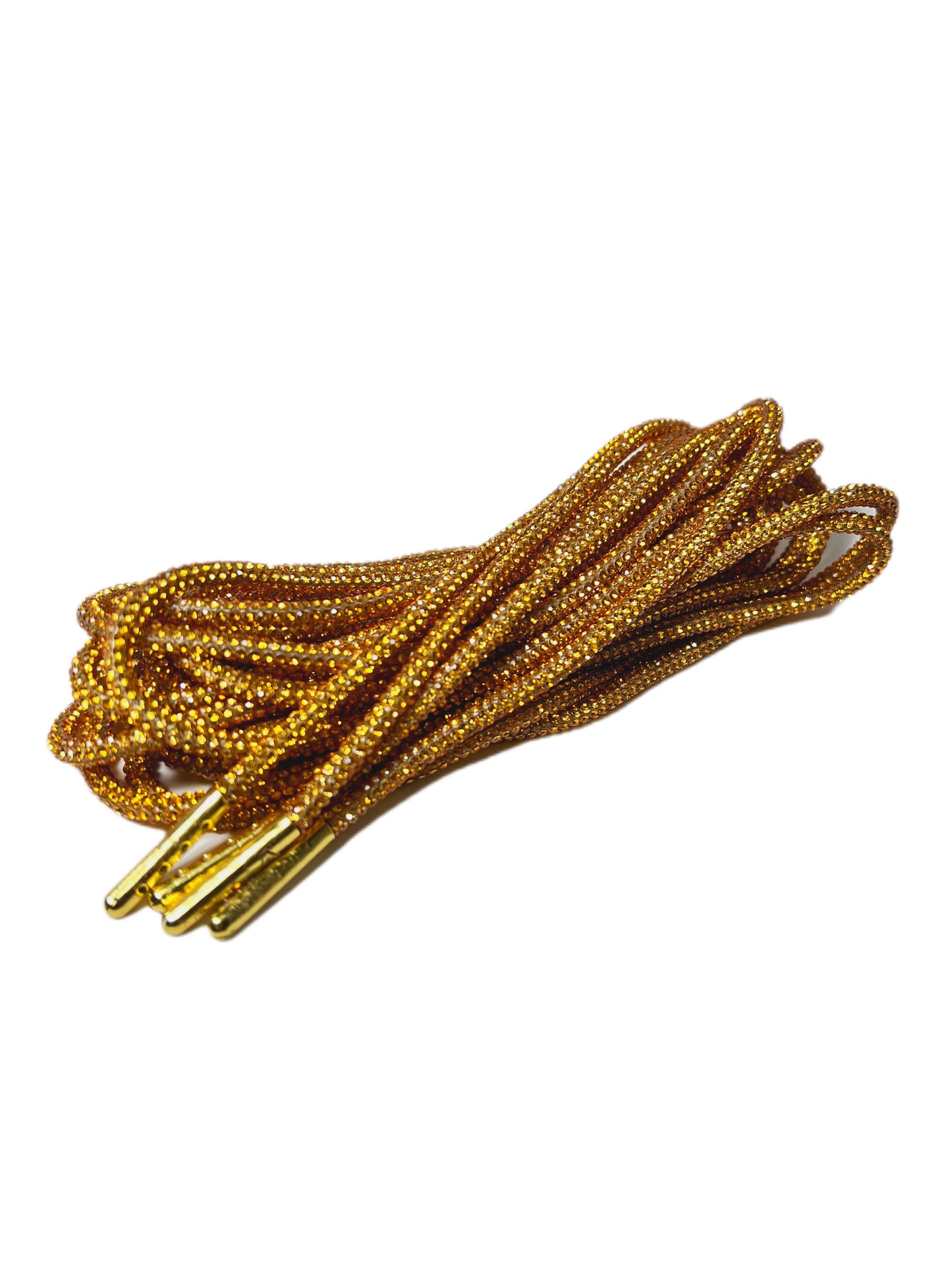 Gold Crystal Rhinestone DRIP LACES