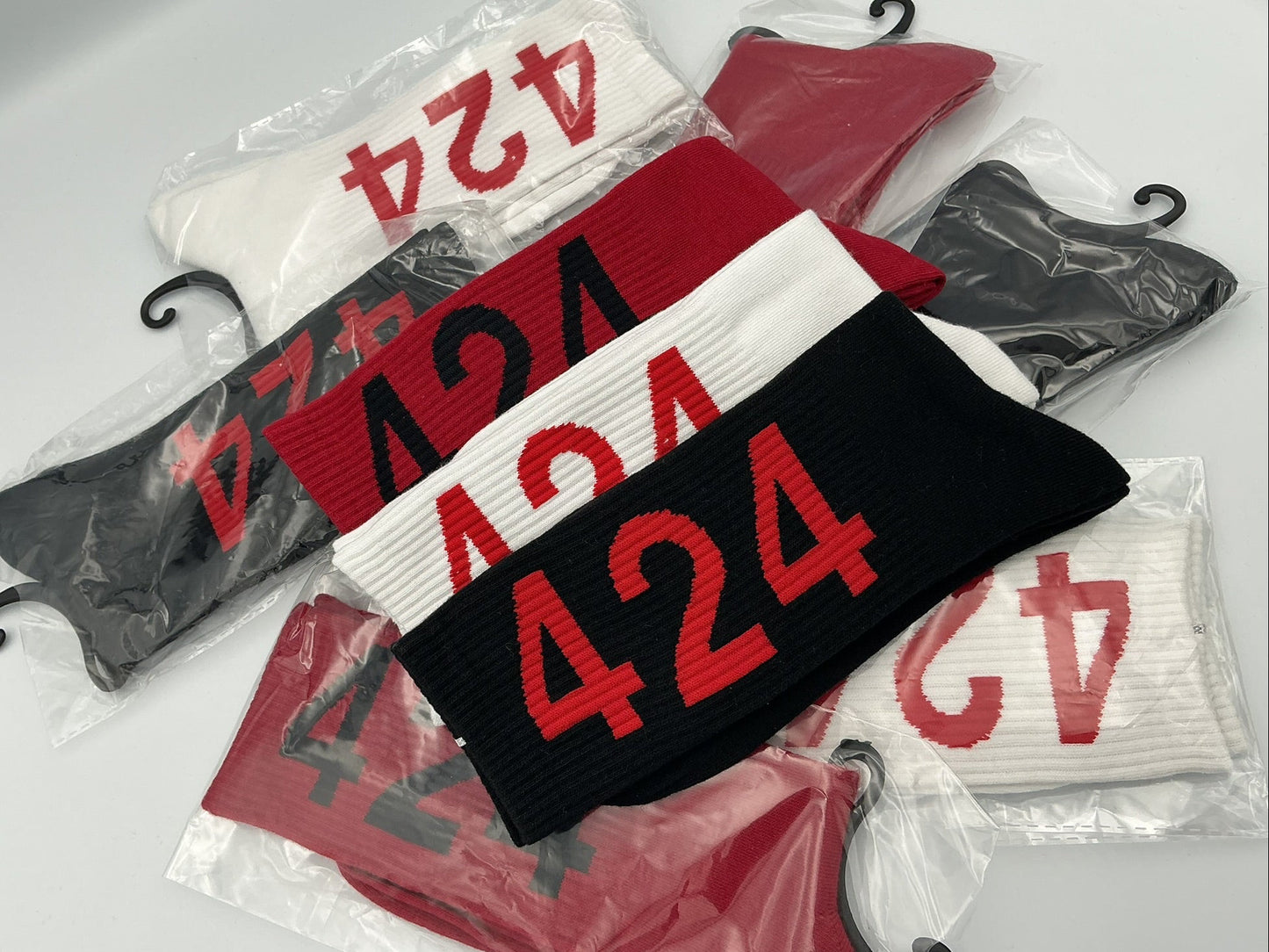 Men’s 424 Brand Designer Streetwear Socks