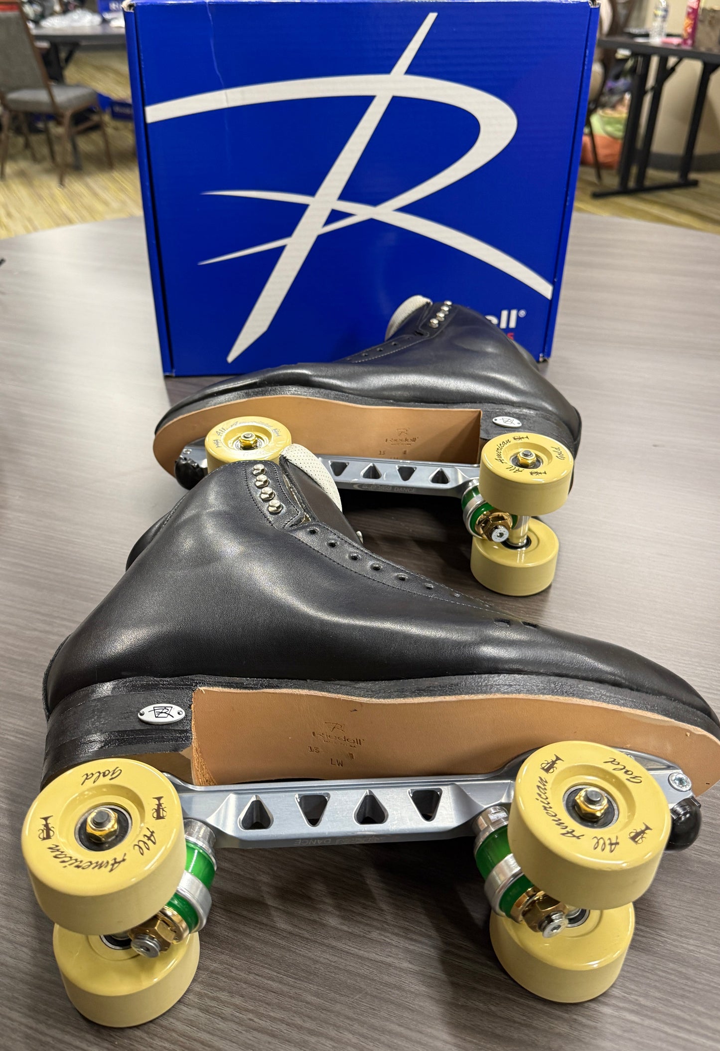 All American Gold Skate Wheels