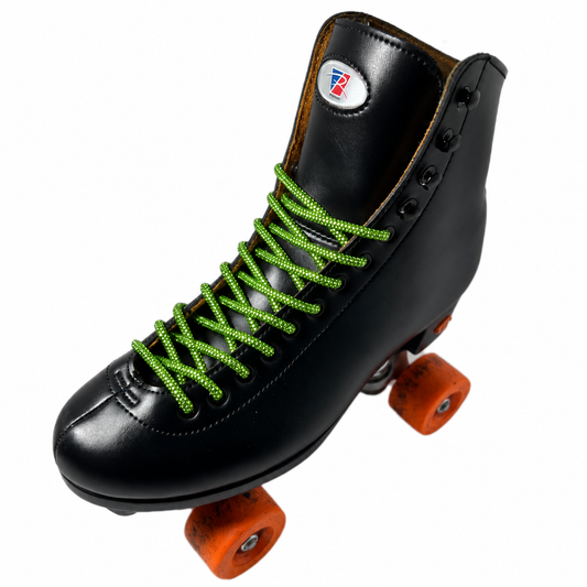 Lime Green Crystal Rhinestone Roller Skate Laces