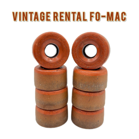 Vintage Rental Fo-Mac Wheels (Set of 8)