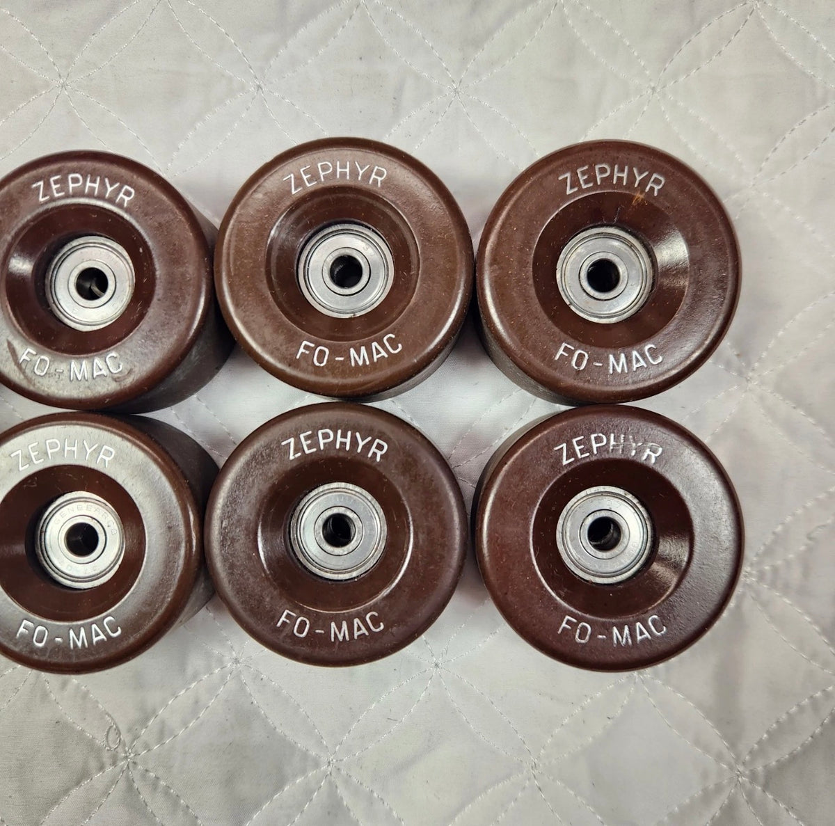 Vintage Original Zephyr Fo-Mac wheels (Set of 8)