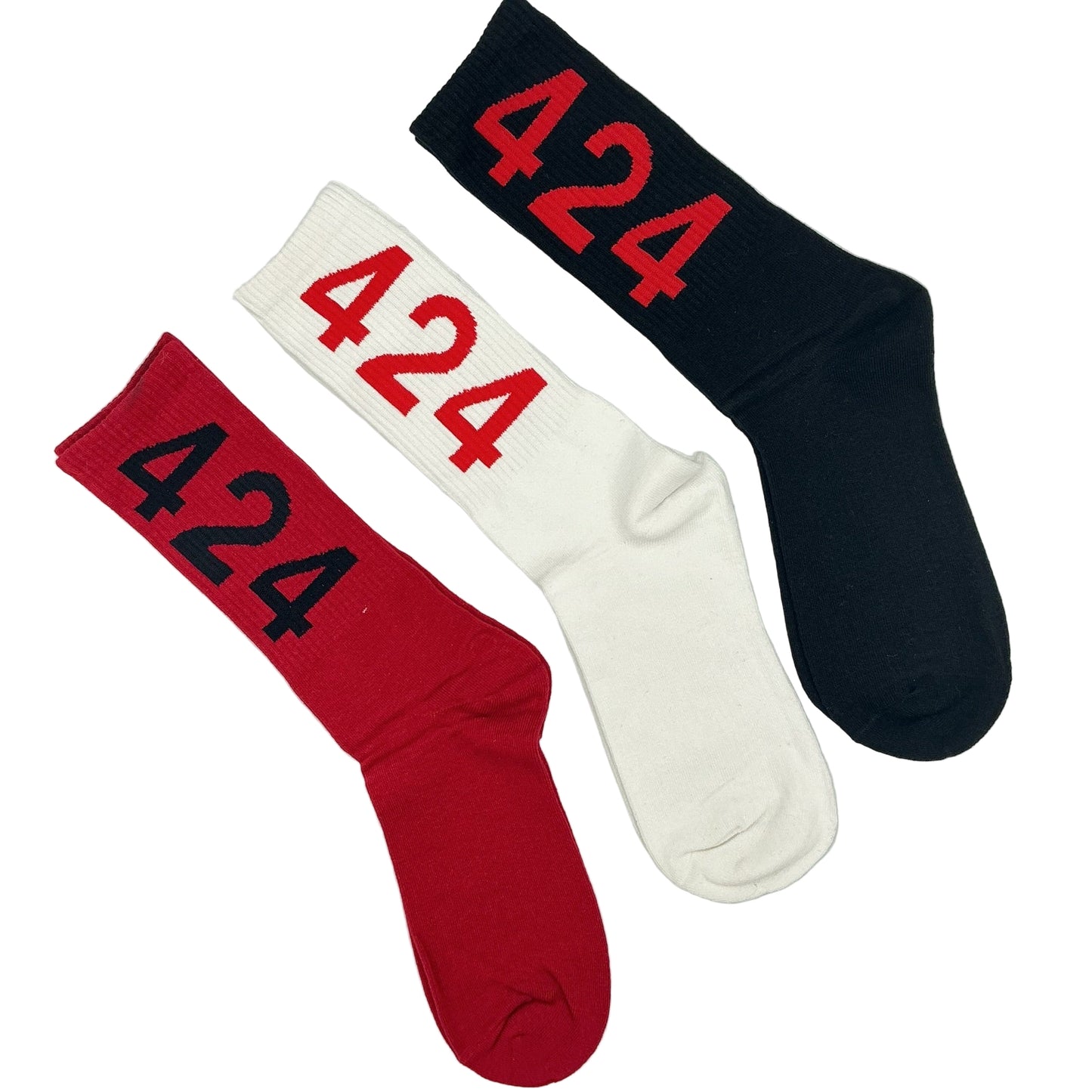 Men’s 424 Brand Designer Streetwear Socks