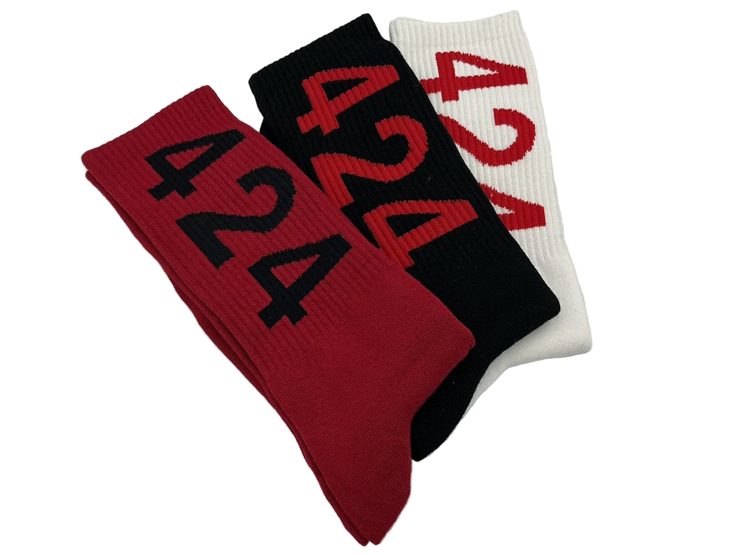 Men’s 424 Brand Designer Streetwear Socks