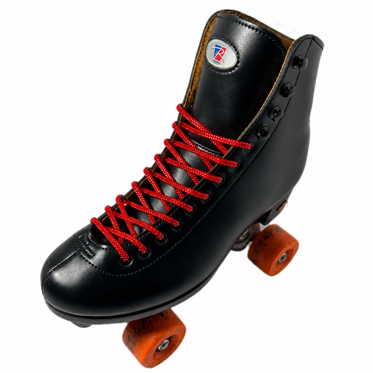 Ruby Red Crystal Rhinestone Roller Skate Laces