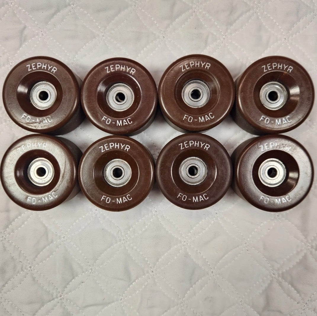 Vintage Original Zephyr Fo-Mac wheels (Set of 8)