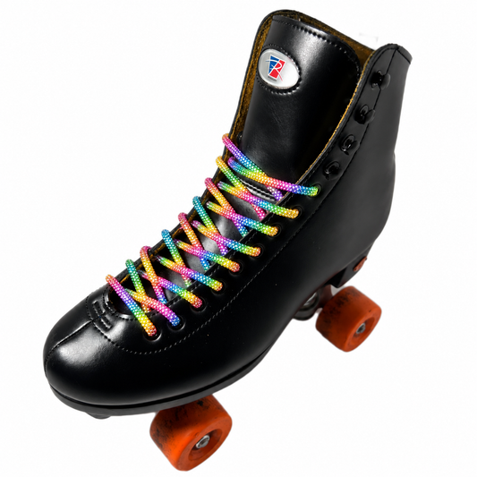 Rainbow Crystal Rhinestone Roller Skate Laces