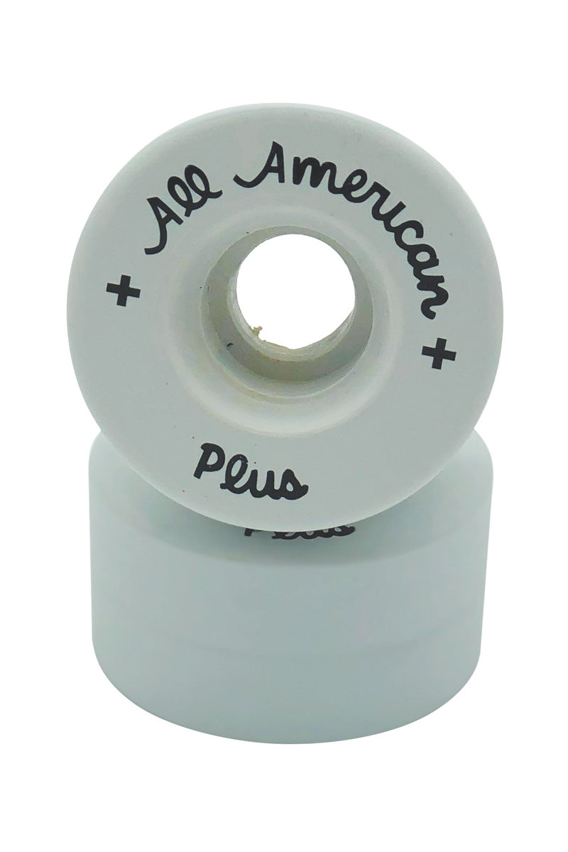 Sure-Grip All American Plus (Bk, W) Wheels (8-Pack) | 57mm