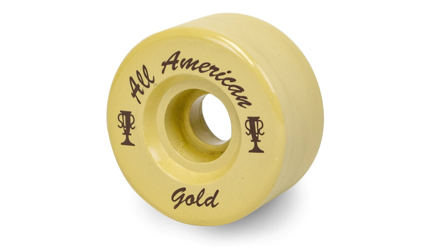 All American Gold Skate Wheels