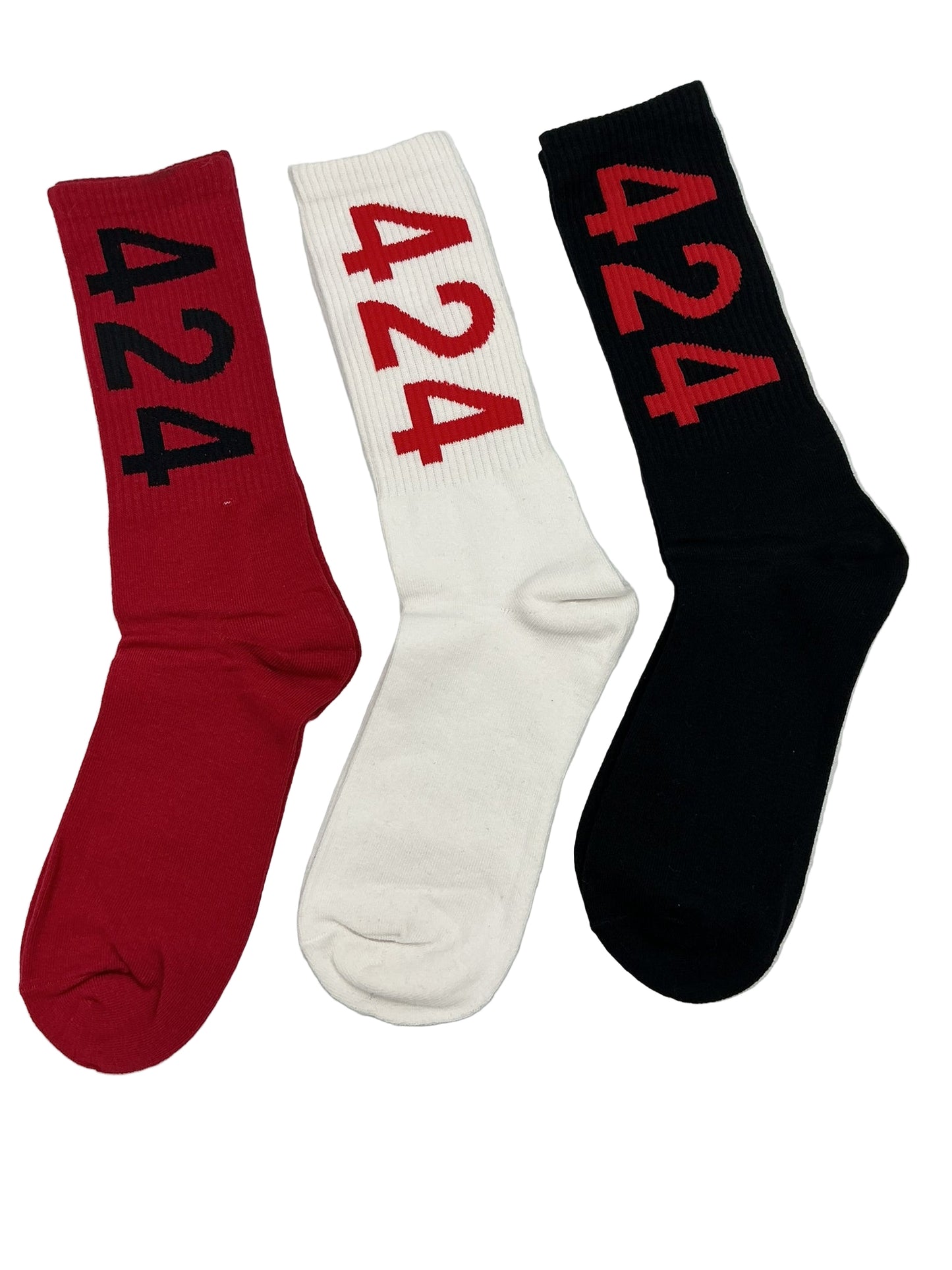 Men’s 424 Brand Designer Streetwear Socks
