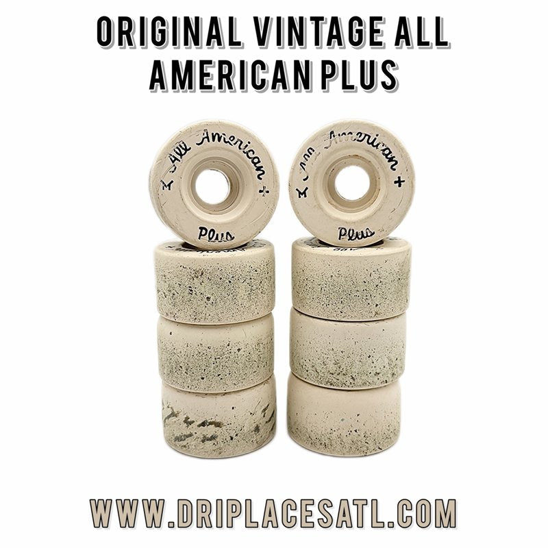 Vintage / OG All American Plus Roller Skate Wheels (Set of 8)