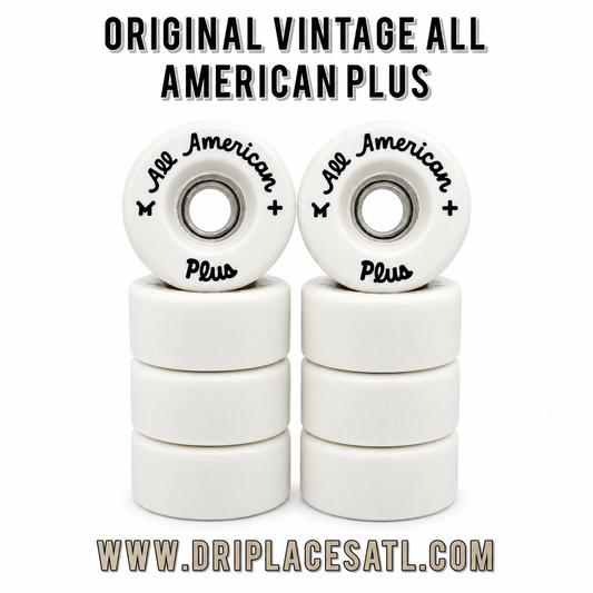 Vintage / OG All American Plus Roller Skate Wheels (Set of 8)