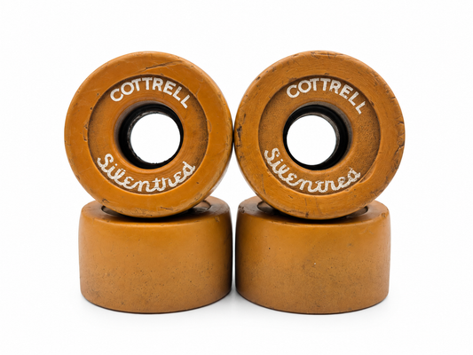 Vintage Cottrell Silentred Roller Skate Wheels (Set of 8)