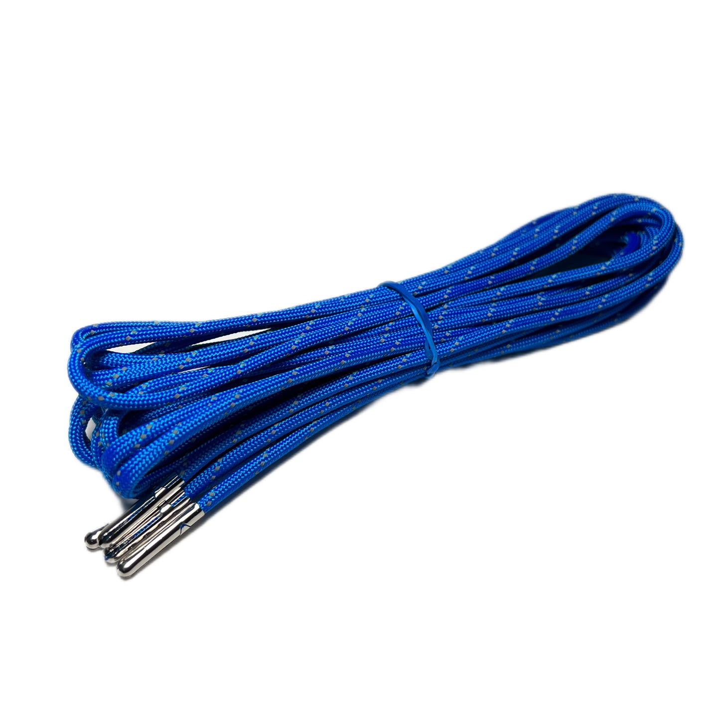 Reflective Electric Blue Paracord Roller Skate Laces