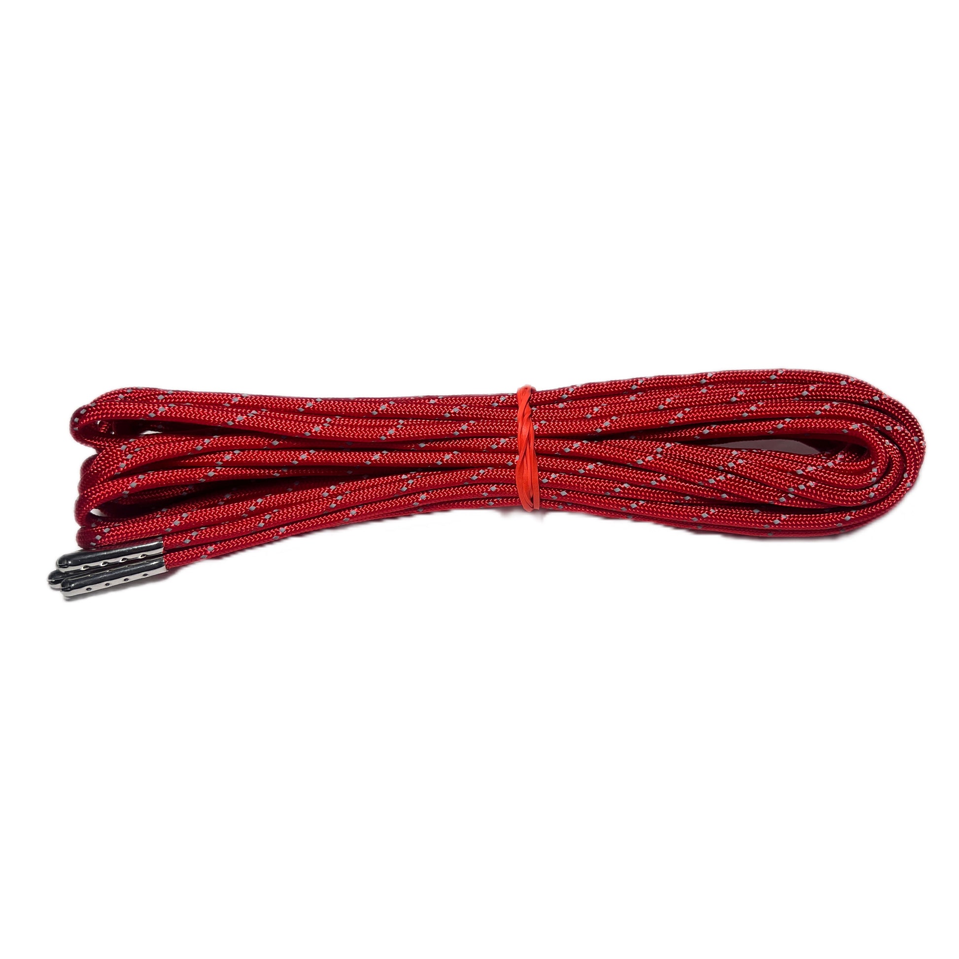 Reflective Red Paracord Roller Skate Laces