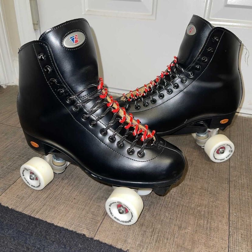 Reflective Two Tone Paracord Roller Skate Laces (96")