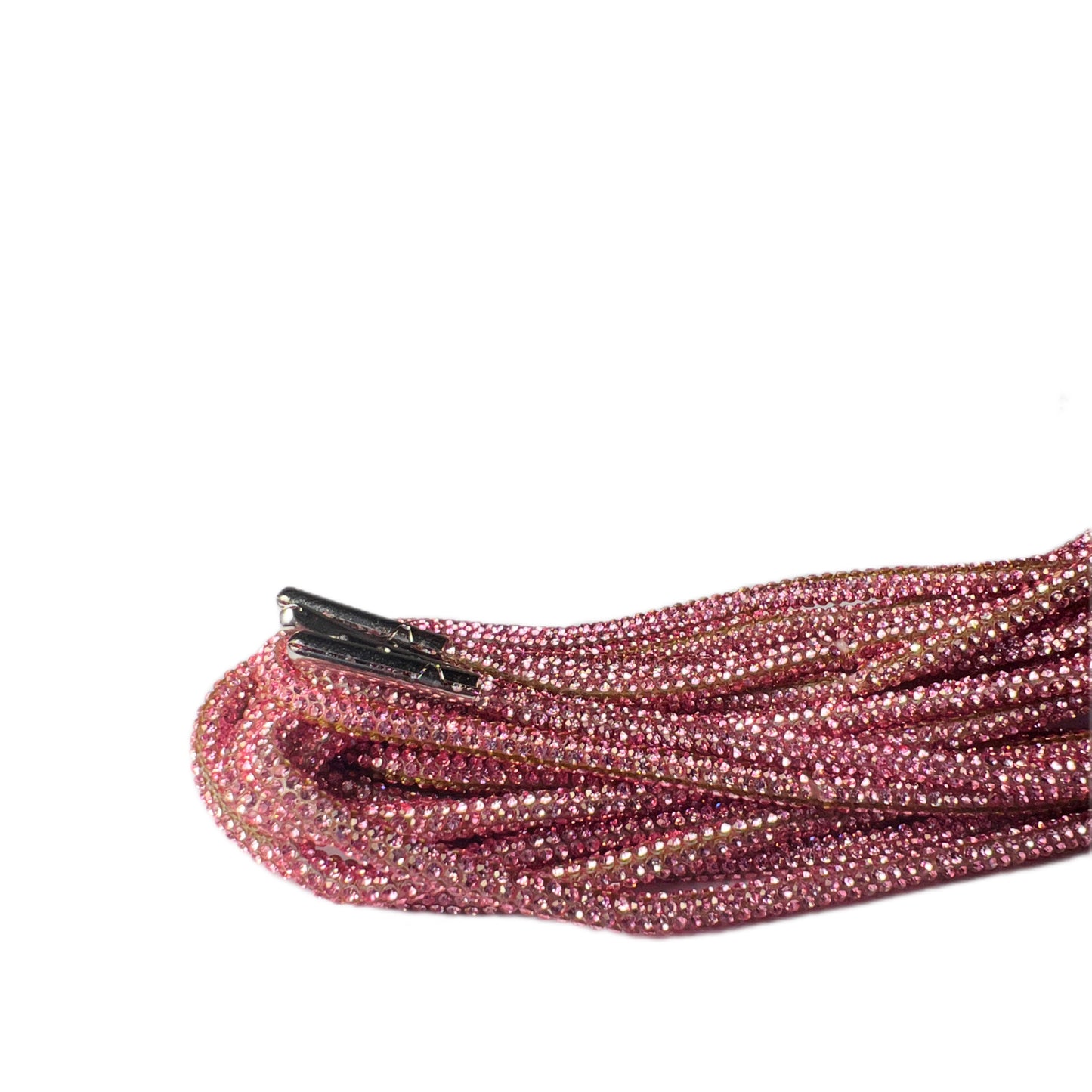 Pink Crystal Rhinestone DRIP LACES