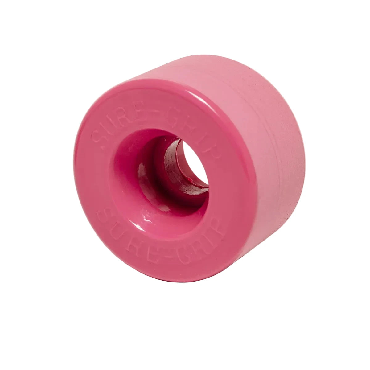 Pink sure grip roller skate wheel