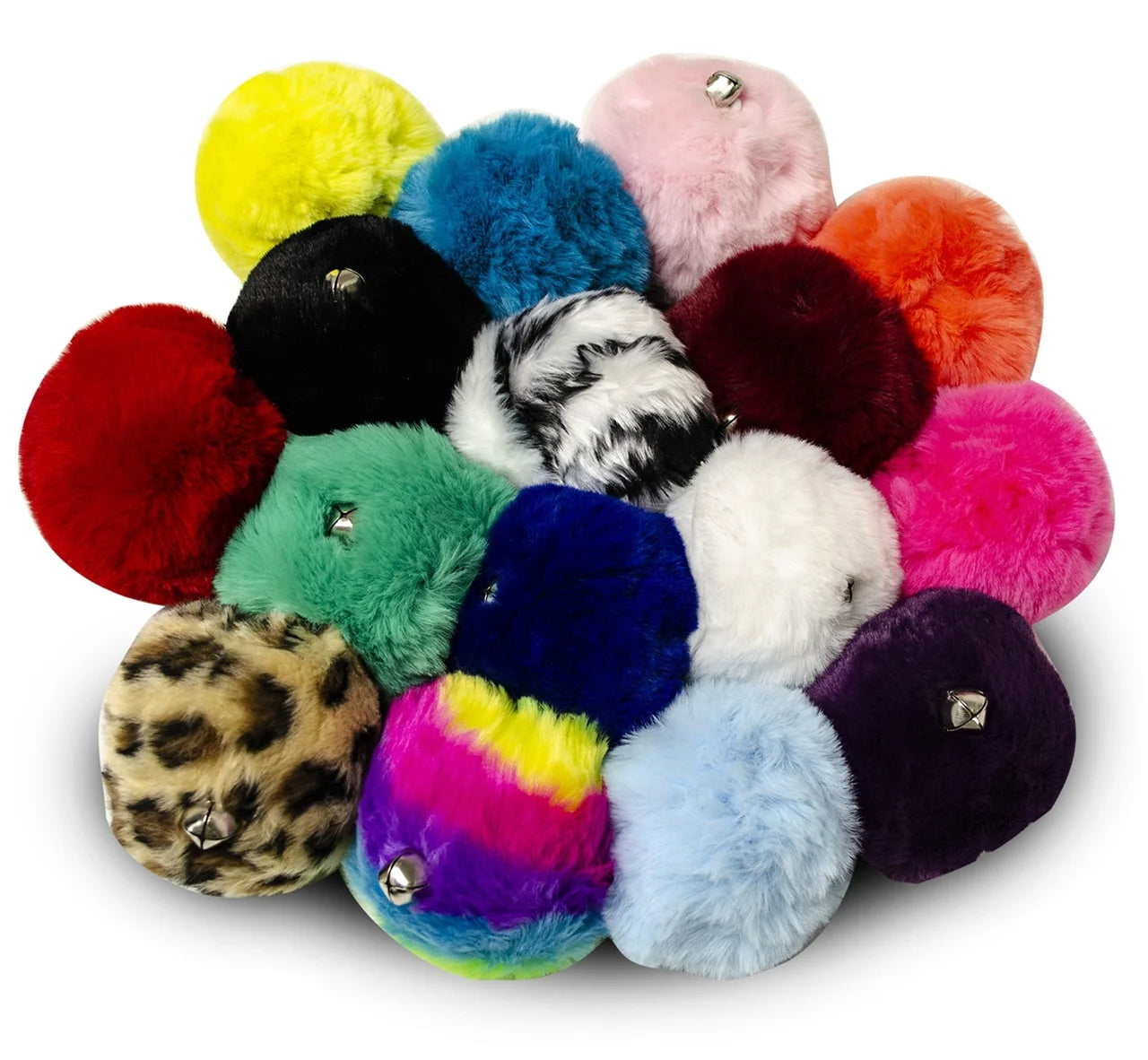 Fluffy Fur Pom Poms