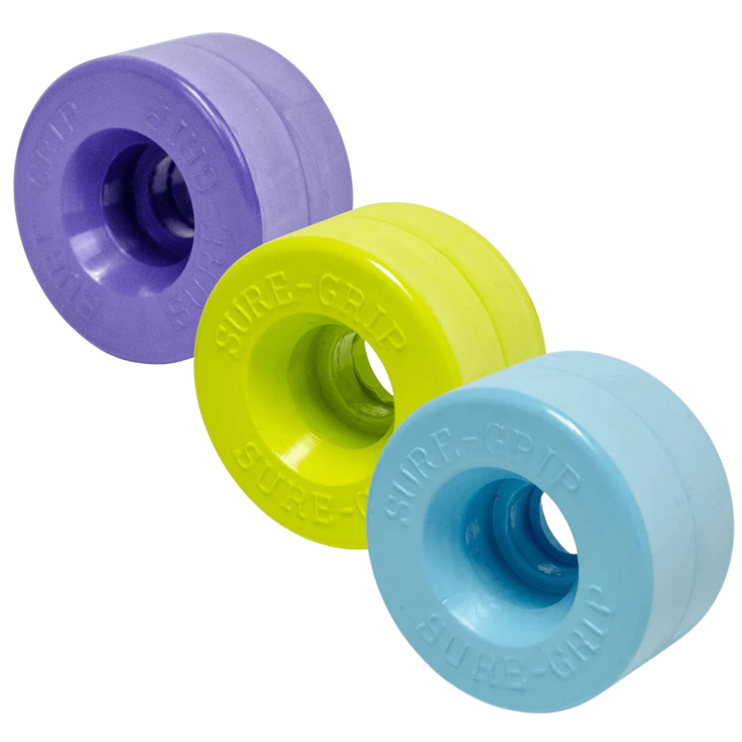 Sure-Grip Velvet Indoor Roller Skate Wheels (55mm, 8-Pack)