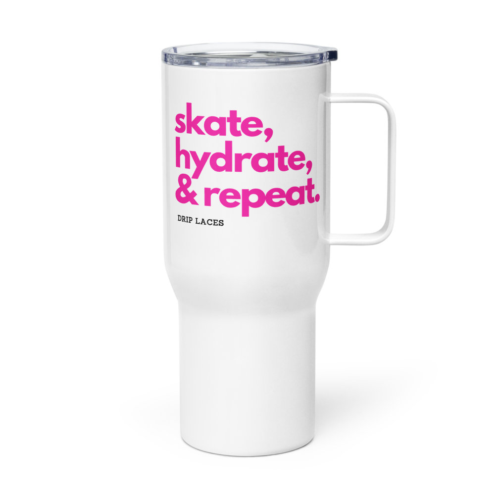 The DRIP HydroRink™ Traveler Mug | 25 OZ - Rainbow Valentine’s Edition 🌈❤️🧡💛💚💙💜