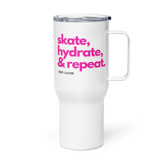 The DRIP HydroRink™ Traveler Mug | 25 OZ - Rainbow Valentine’s Edition 🌈❤️🧡💛💚💙💜