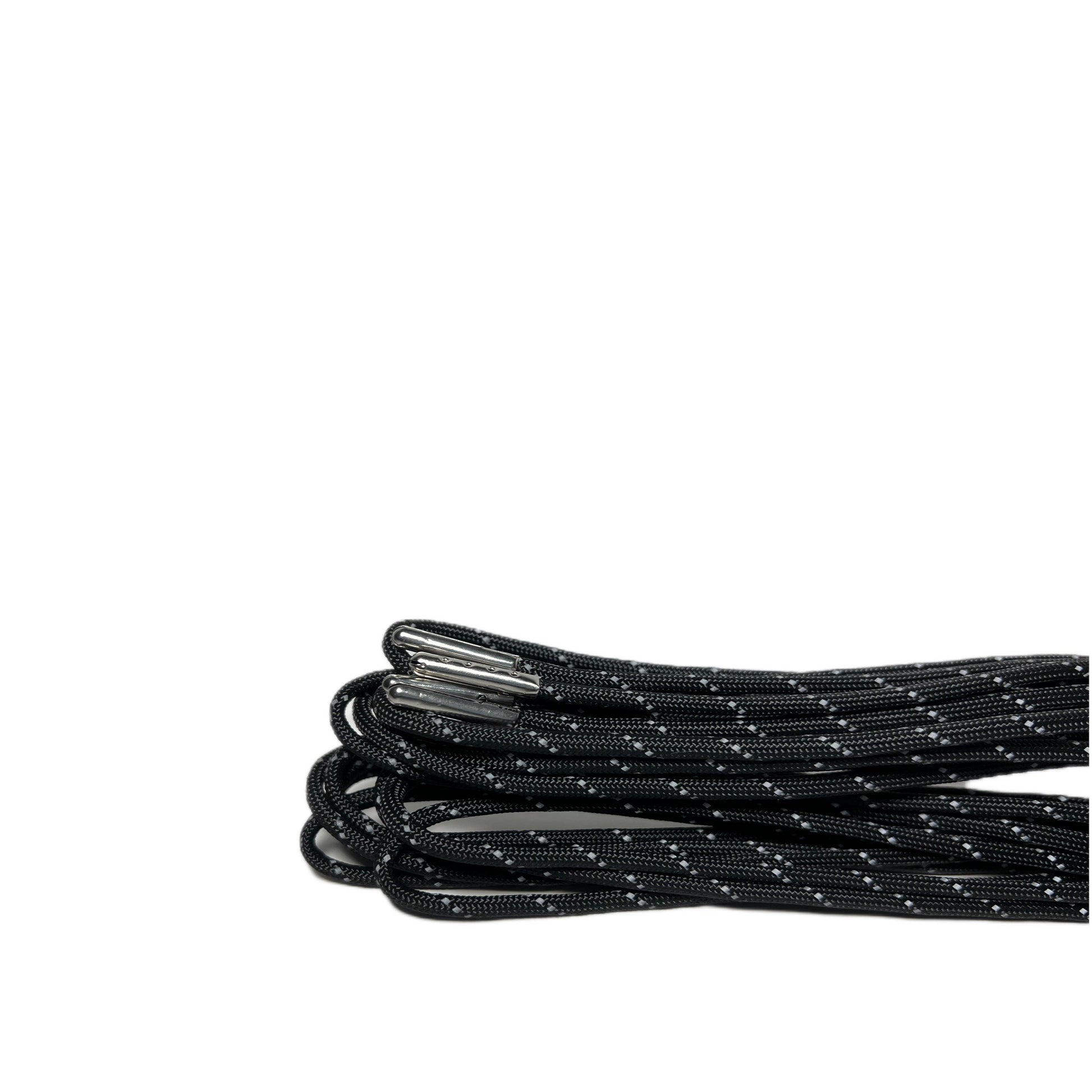 Reflective (3M) Black DRIP LACES